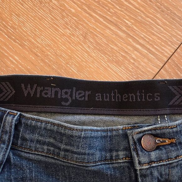 Wrangler Authentics Men's Jeans Comfort Flex Waist Relaxed Fit 5 Pocket 42/29 - Picture 5 of 7